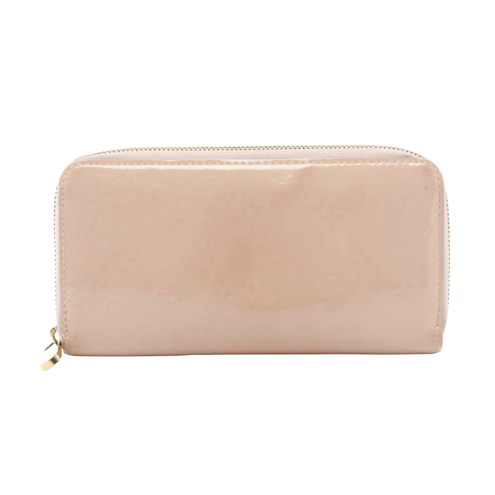 Louis Vuitton Zippy Wallet Monogram Leather Rose Pink